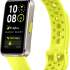 Фитнес-трекер Huawei Band 10 Nora-B29F,  1.47",  серебристый / зеленый [55020elc]